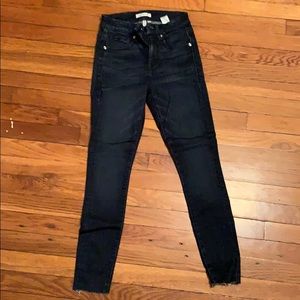 Good American high wasted skinny jeans
